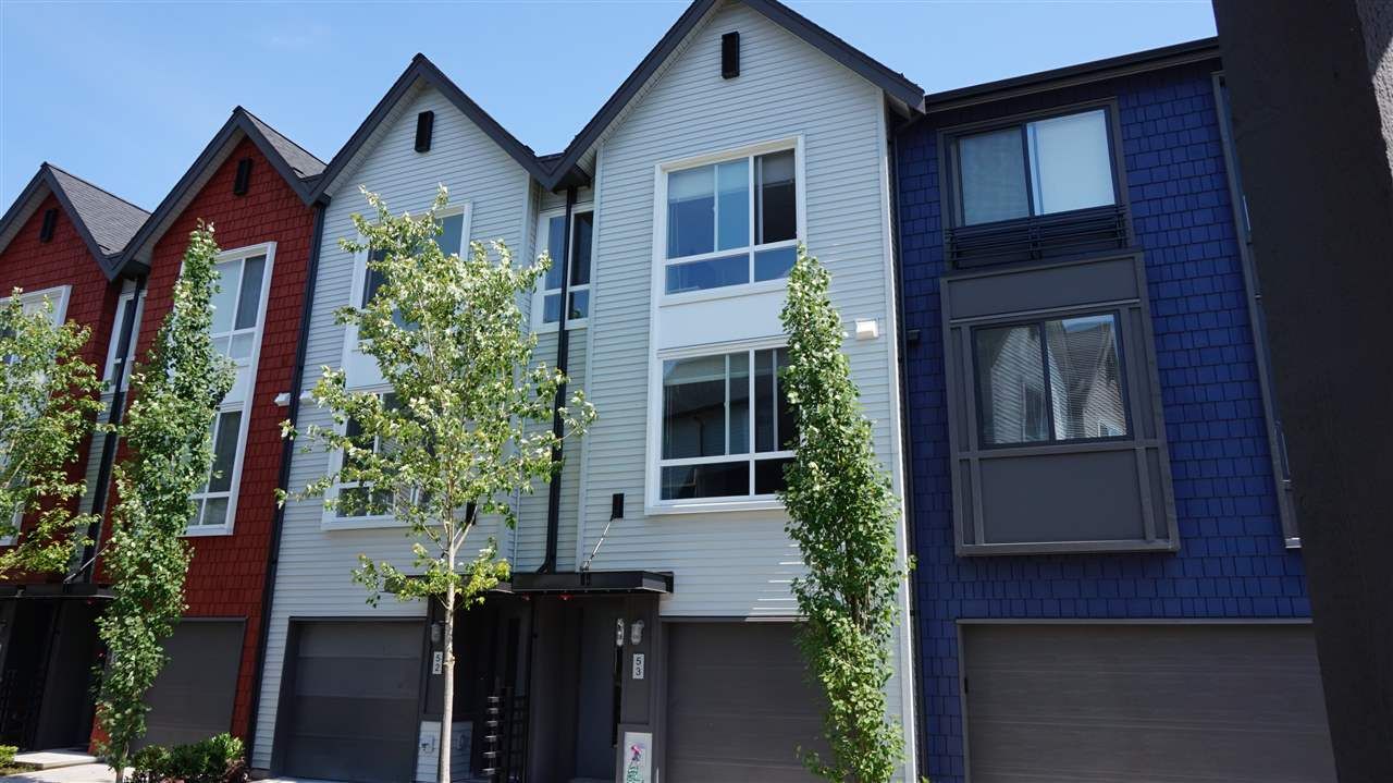 Main Photo: 53 2310 RANGER Lane in Port Coquitlam: Riverwood Townhouse for sale in "FREMONT BLUE" : MLS®# R2087108