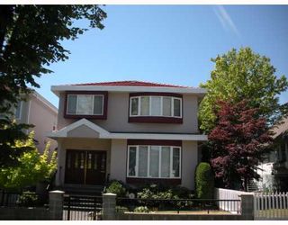 Photo 1: 6189 ONTARIO Street in Vancouver: Oakridge VW House for sale (Vancouver West)  : MLS®# V778066
