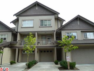 Photo 1: 22 6238 192 STREET in Surrey: Cloverdale BC Townhouse for sale (Cloverdale)  : MLS®# R2049428