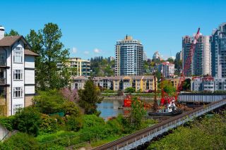 Photo 40: 408 83 STAR Crescent in New Westminster: Queensborough Condo for sale in "Residences by the River" : MLS®# R2880070