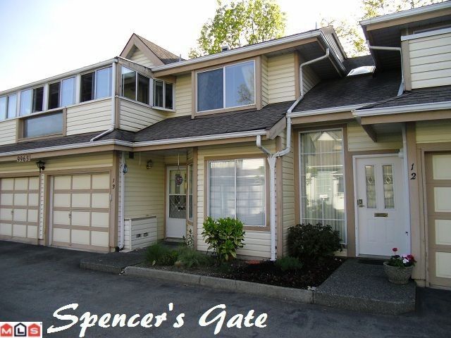 Main Photo: 13 9965 151ST Street in Surrey: Guildford Townhouse for sale in "Spencer's Gate" (North Surrey)  : MLS®# F1213452