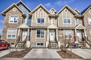 Photo 1: 336 Cranfield Common SE in Calgary: Cranston Row/Townhouse for sale : MLS®# A1096539