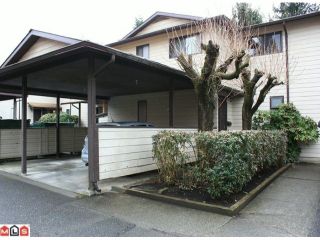 Photo 1: 20 2050 GLADWIN Road in Abbotsford: Central Abbotsford Townhouse for sale in "COMPTON GREEN" : MLS®# F1108330