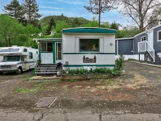 Photo 1: 13 4395 TRANS CANADA Highway in Kamloops: Valleyview Manufactured Home/Prefab for sale : MLS®# 178588