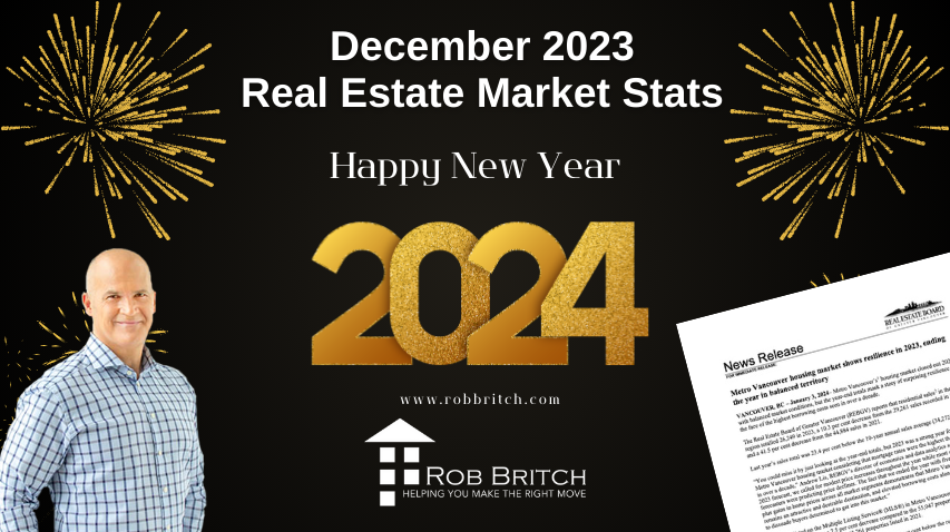Metro Vancouver housing market shows resilience in 2023, ending the year in balanced territory…