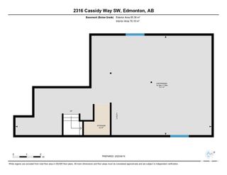 Photo 50: 2316 CASSIDY Way in Edmonton: Zone 55 House for sale : MLS®# E4300017
