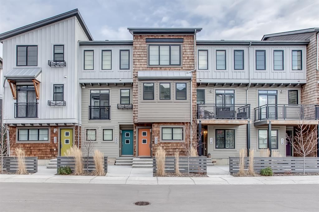 Main Photo: 322 Walden Circle SE in Calgary: Walden Row/Townhouse for sale : MLS®# A2045117