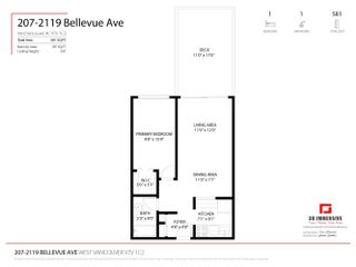 Photo 11: 207 2119 BELLEVUE Avenue in West Vancouver: Dundarave Condo for sale in "BELLEVUE GARDENS" : MLS®# R2783549