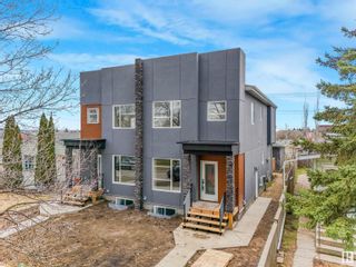 Main Photo: 10435 64 Avenue in Edmonton: Zone 15 House Half Duplex for sale : MLS®# E4385090