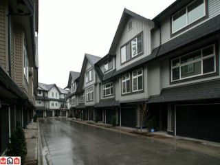 Photo 1: 14 15192 62A Avenue in Surrey: Sullivan Station Townhouse for sale in "ST. JAMES GATE" : MLS®# F1104157