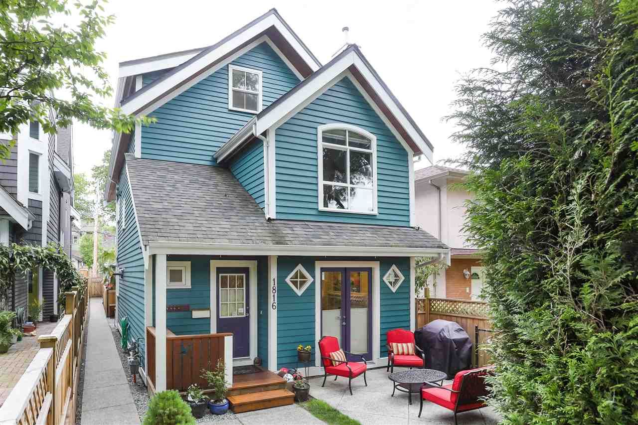 Main Photo: 1816 E 6TH Avenue in Vancouver: Grandview Woodland 1/2 Duplex for sale (Vancouver East)  : MLS®# R2458887