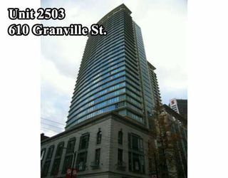 Photo 1: 610 GRANVILLE Street in Vancouver: Downtown VW Condo for sale in "THE HUDSON" (Vancouver West)  : MLS®# V622586
