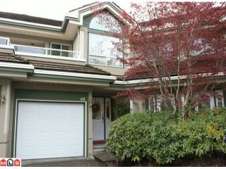 Photo 1: 64 4001 OLD CLAYBURN Road in Abbotsford: Abbotsford East Townhouse for sale in "Cedar Springs" : MLS®# F1009565