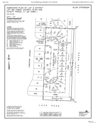 Photo 1: Lt14 1170 Lazo Rd in Comox: CV Comox (Town of) Land for sale (Comox Valley)  : MLS®# 856210