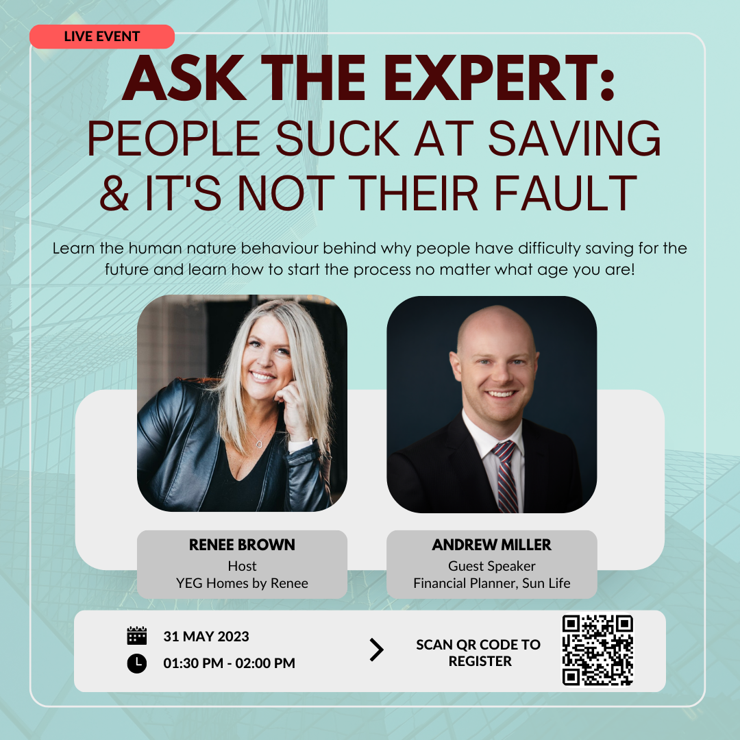 ASK THE EXPERT: People Suck at Saving, and it's not their fault