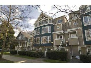 Photo 1: 758 W 15TH Avenue in Vancouver: Fairview VW Townhouse for sale (Vancouver West)  : MLS®# V858048