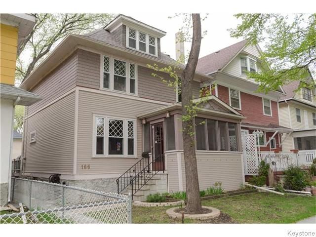 Main Photo: 166 Ruby Street in Winnipeg: West End / Wolseley Residential for sale (West Winnipeg)  : MLS®# 1612567