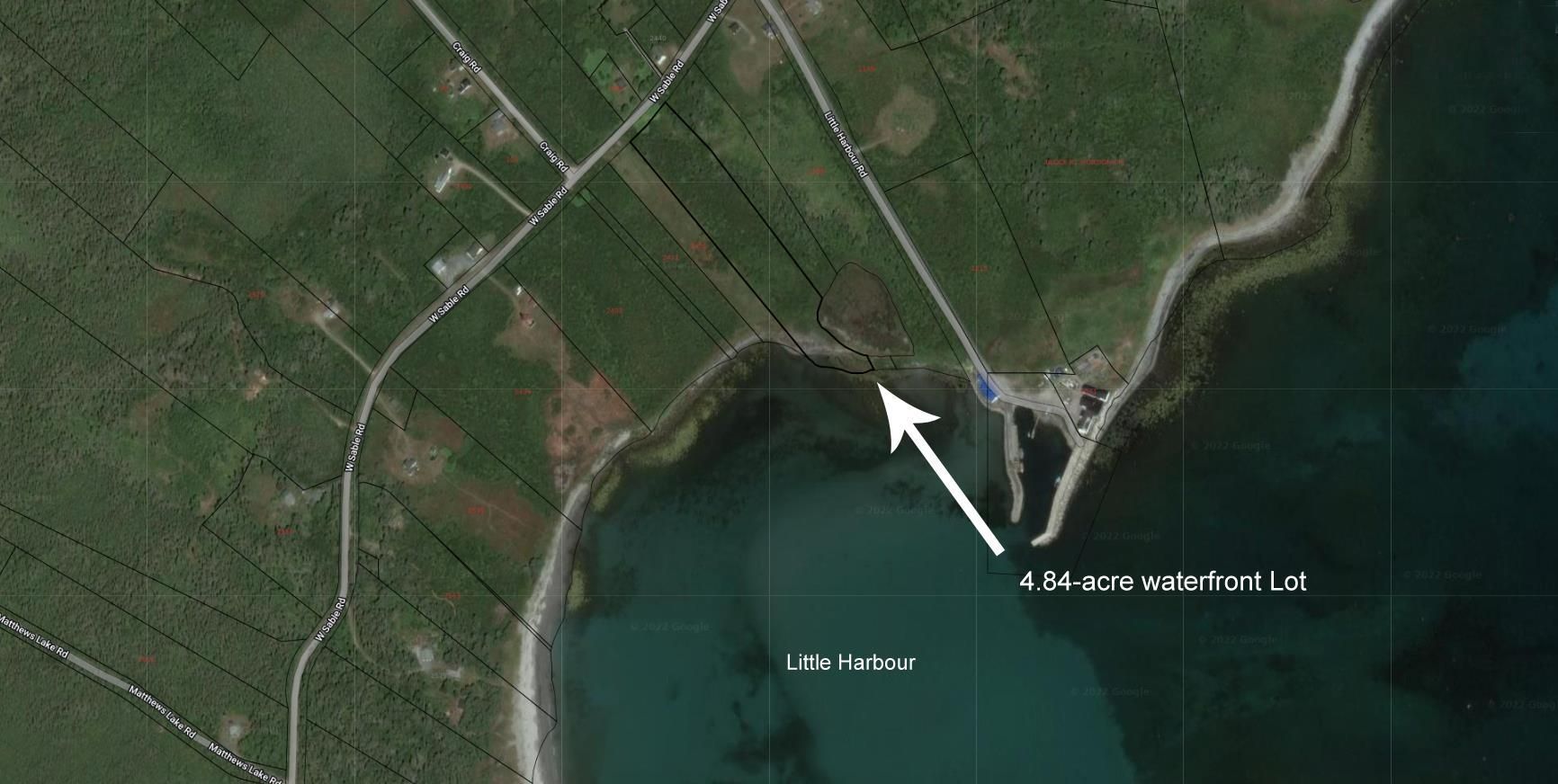 Main Photo: Lot West Sable Road in Little Harbour: 407-Shelburne County Vacant Land for sale (South Shore)  : MLS®# 202223141