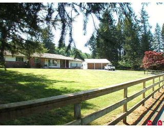 Photo 1: 26116 84 Avenue in Langley: Country Line Glen Valley House for sale : MLS®# F2625561