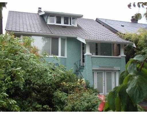 Main Photo: 4484 W 13TH AV in Vancouver: Point Grey House for sale (Vancouver West)  : MLS®# V540482