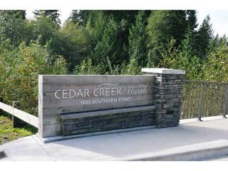 Photo 14: 102 1480 SOUTHVIEW Street in Coquitlam: Burke Mountain Townhouse for sale in "CEDAR CREEK NORTH" : MLS®# V1088331