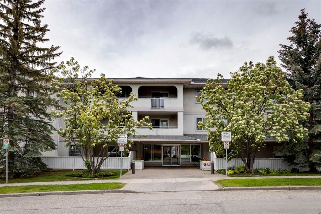 Main Photo: 210 1733 27 Avenue SW in Calgary: South Calgary Apartment for sale : MLS®# A1231918