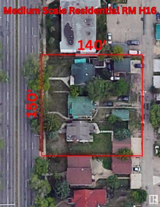 Photo 1: 11011/15/21 109 Street in Edmonton: Zone 08 Vacant Lot/Land for sale : MLS®# E4379090