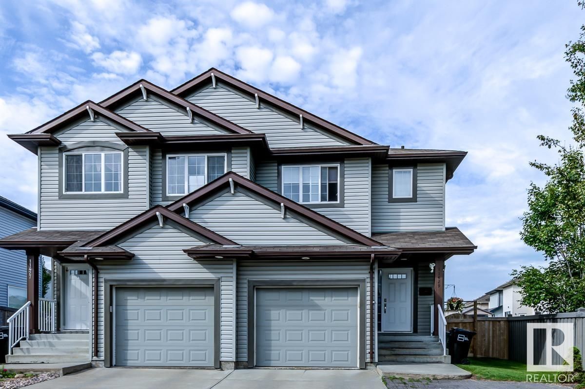 Main Photo: 11429 13 Avenue SW in Edmonton: Zone 55 House Half Duplex for sale : MLS®# E4303371