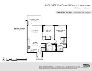 Photo 26: 806 3451 SAWMILL Crescent in Vancouver: South Marine Condo for sale in "Quartet" (Vancouver East)  : MLS®# R2712895