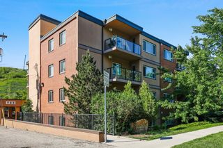 Photo 1: 101 728 3 Avenue NW in Calgary: Sunnyside Apartment for sale : MLS®# A1238456