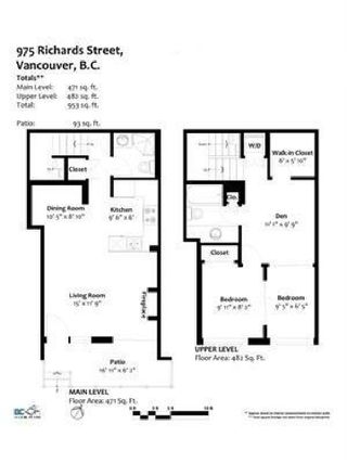 Photo 20: 975 RICHARDS Street in Vancouver: Downtown VW Townhouse for sale in "MONDRIAN" (Vancouver West)  : MLS®# R2430221