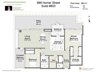 Photo 20: # 803 888 HOMER ST in Vancouver: Downtown VW Condo for sale (Vancouver West)  : MLS®# V1092886
