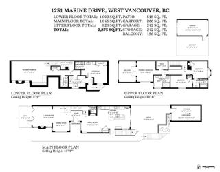 Photo 4: 1251 MARINE Drive in West Vancouver: Ambleside 1/2 Duplex for sale : MLS®# R2863214