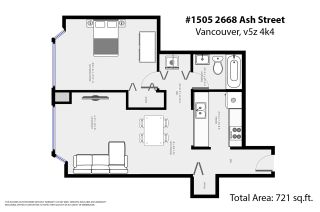 Photo 20: 1505 2668 ASH Street in Vancouver: Fairview VW Condo for sale in "CAMBRIDGE GARDENS" (Vancouver West)  : MLS®# R2354882