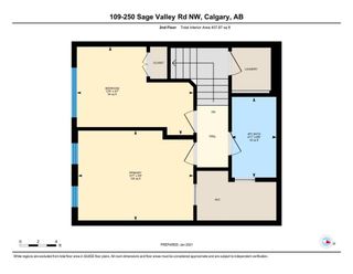 Photo 18: 109 250 Sage Valley Road NW in Calgary: Sage Hill Row/Townhouse for sale : MLS®# A1061323