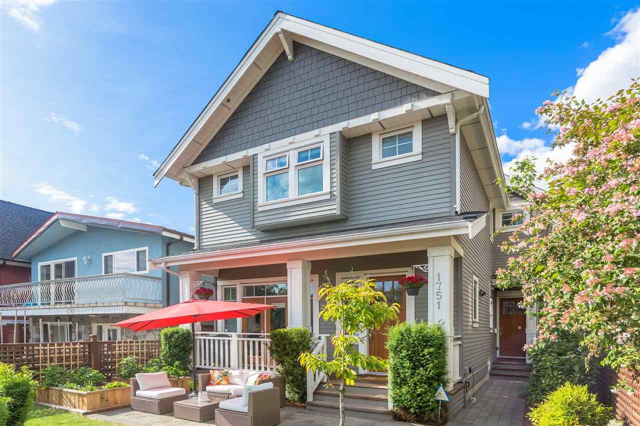 Main Photo: 1751 E 2ND AVENUE in Vancouver: Grandview Woodland 1/2 Duplex for sale (Vancouver East)  : MLS®# R2463595