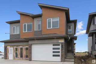 Photo 2: 1106 Goldfinch Way in Edmonton: Zone 59 House Half Duplex for sale : MLS®# E4308049