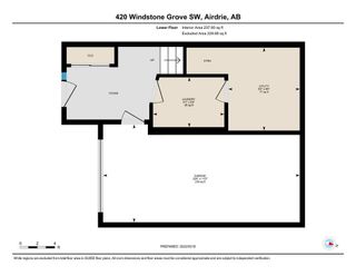 Photo 29: 420 Windstone Grove SW: Airdrie Row/Townhouse for sale : MLS®# A1221172