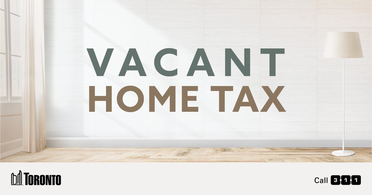 New Toronto Vacant Home Tax 