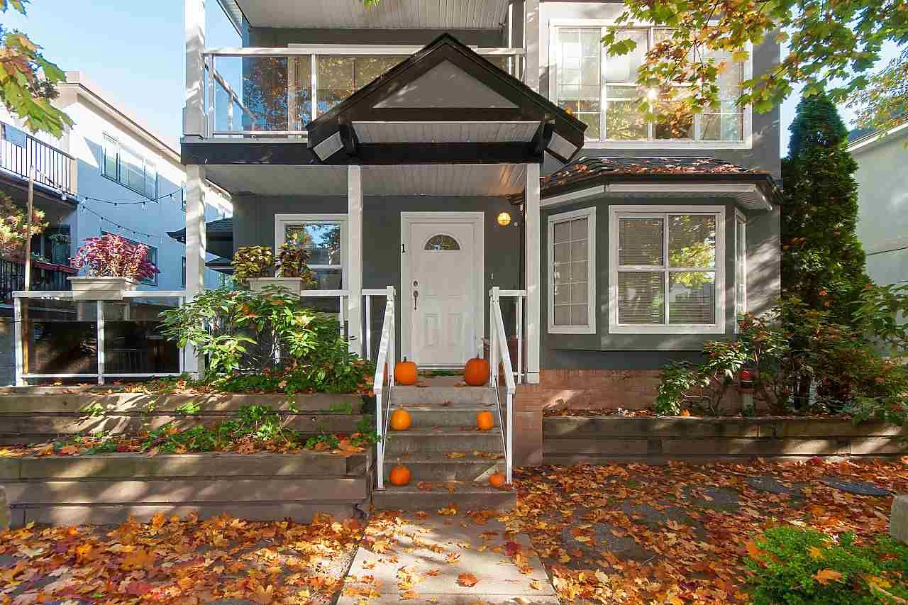 Main Photo: 1 3238 QUEBEC STREET in Vancouver: Main Townhouse for sale (Vancouver East)  : MLS®# R2317662