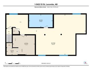 Photo 12: 1 5422 53 Street: Lacombe Semi Detached (Half Duplex) for sale : MLS®# A2022891