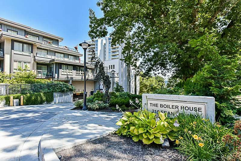 Main Photo: 104 240 FRANCIS Way in New Westminster: Fraserview NW Condo for sale in "THE GROVE" : MLS®# R2190309
