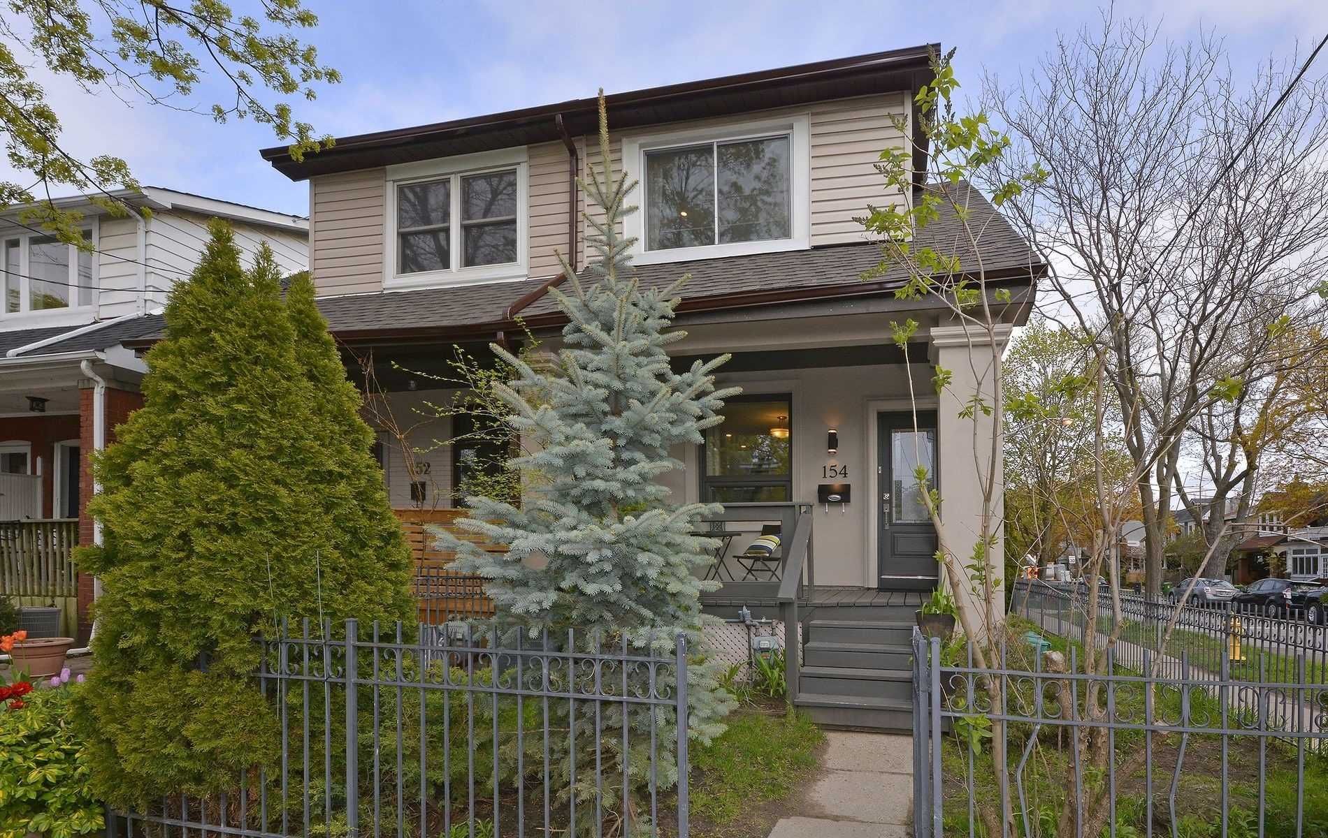Main Photo: 154 Mountjoy Avenue in Toronto: Greenwood-Coxwell House (2-Storey) for sale (Toronto E01)  : MLS®# E4455806