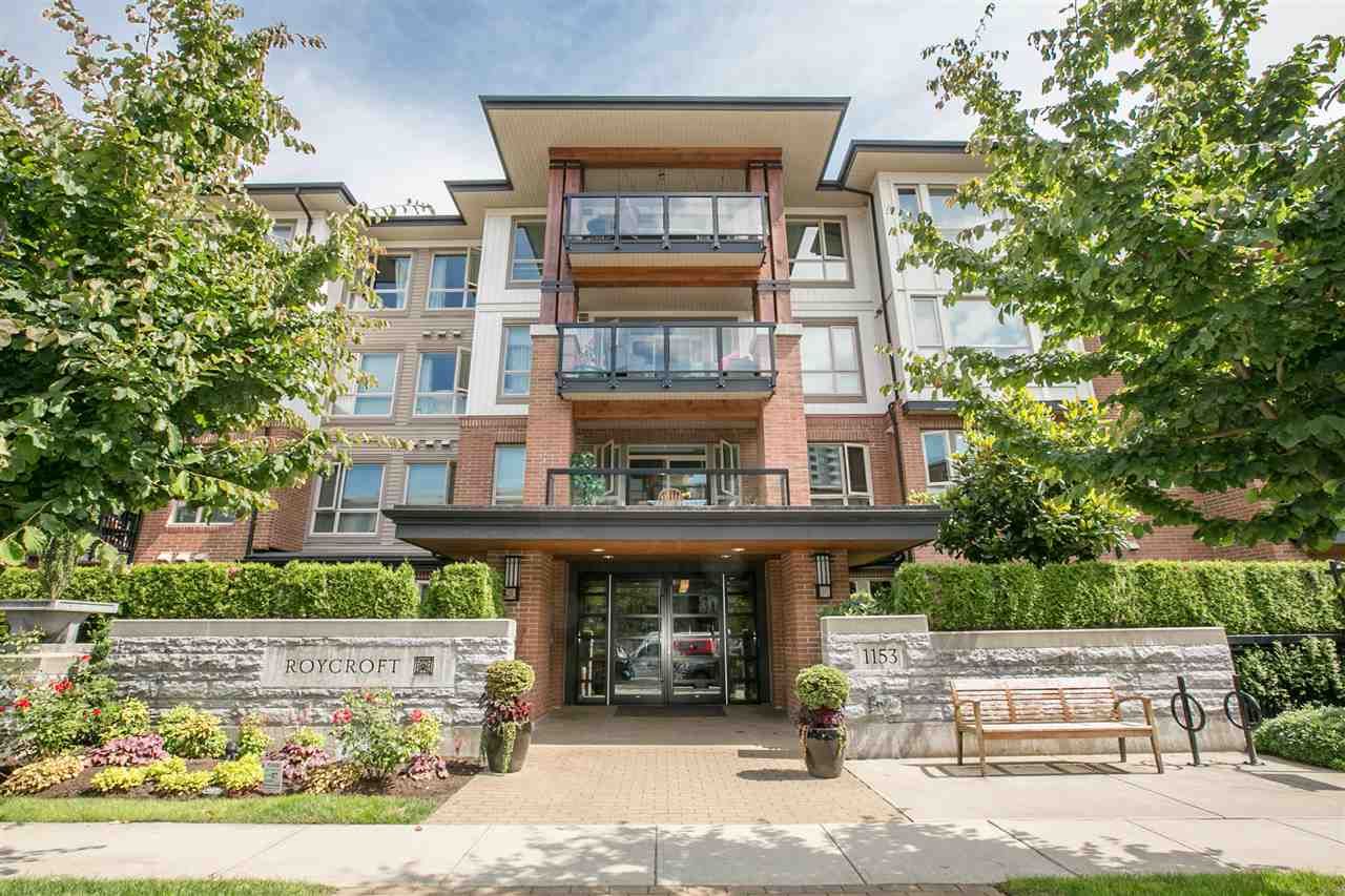 Main Photo: 411 1153 KENSAL Place in Coquitlam: New Horizons Condo for sale in "ROYCROFT AT WINDSOR GATE" : MLS®# R2197128