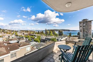Photo 1: 602 570 18TH Street in West Vancouver: Ambleside Condo for sale in "The Wentworth" : MLS®# R2880648