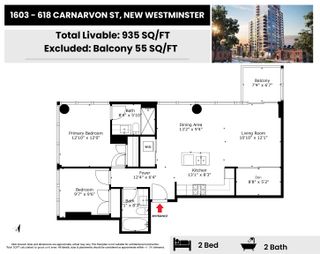 Photo 34: 1603 618 CARNARVON Street in New Westminster: Downtown NW Condo for sale : MLS®# R2844060