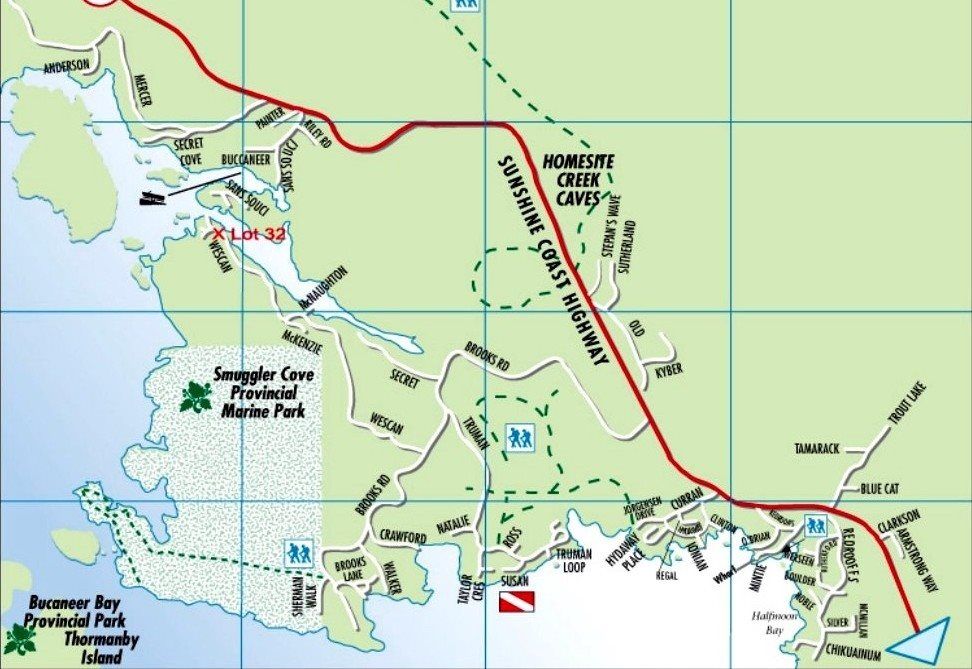 Main Photo: LOT 32 WESCAN Road in Halfmoon Bay: Halfmn Bay Secret Cv Redroofs Land for sale (Sunshine Coast)  : MLS®# R2412073