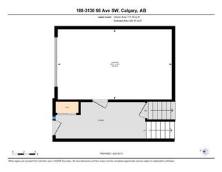 Photo 34: 108 3130 66 Avenue SW in Calgary: Lakeview Row/Townhouse for sale : MLS®# A1218157