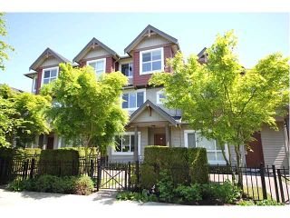 Photo 1: 24 7733 HEATHER Street in Richmond: McLennan North Townhouse for sale in "HEARTHSTONE" : MLS®# V951365