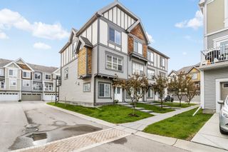 Photo 1: 419 130 New Brighton Way SE in Calgary: New Brighton Row/Townhouse for sale : MLS®# A1224214
